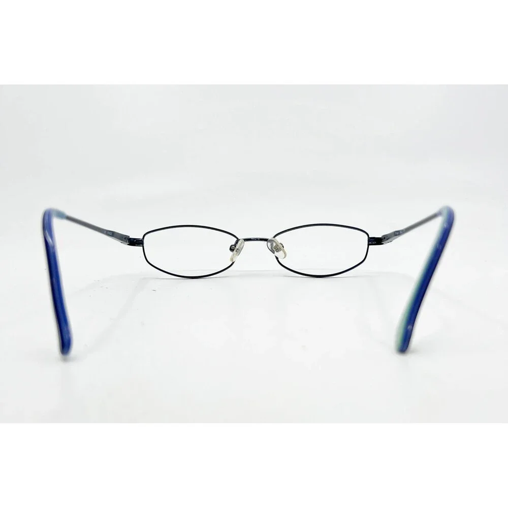 FADZ Eyeglasses Frames Kids Blue Flair BLU Heart Detail 46-16-130